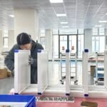 Endoscopy cart production workshop at Juyi Medical factory